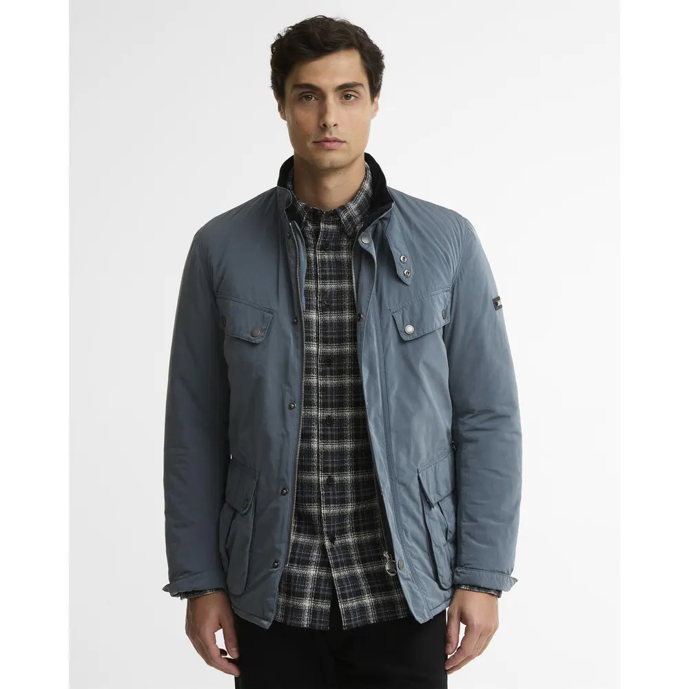 Barbour International Men's 90th Anniversary Duke Full-Zip Barn Jacket detail 2