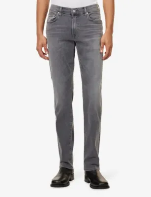CITIZENS OF HUMANITY Gage Classic Straight-Leg Stretch-Denim Blend Jeans detail 3