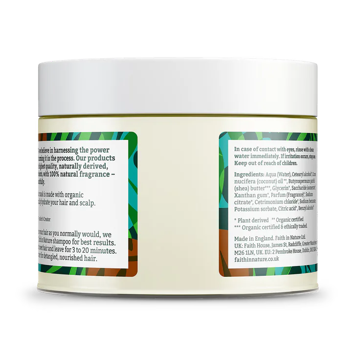Faith in Nature Coconut & Shea Hair Mask 300ml detail 2