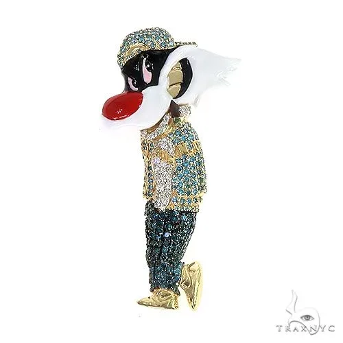 RINA - For Him CUSTOM Custom Made Looney Tune Character Pendant 66981 in Rose Gold – Pendant