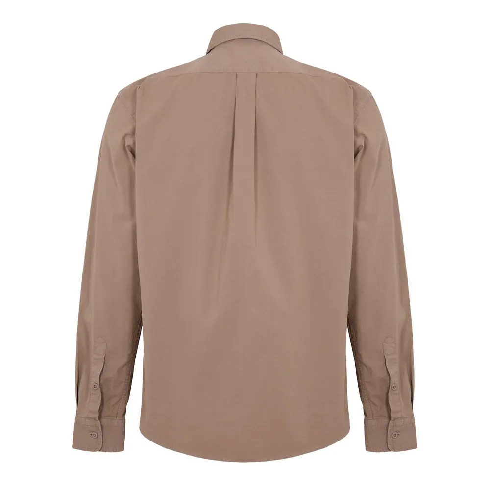 Boss Mens BOSS Black Premium Shirt (Liam) in Beige 252, additional product view 2