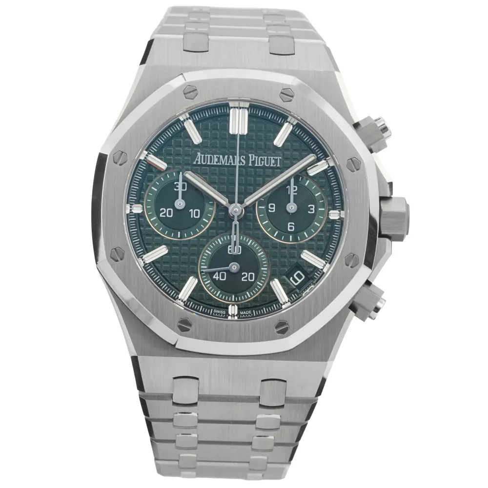 Audemars Piguet Royal Oak 26240ST.OO.1320ST.08 — 2023 — Very good in Green Baton – Pre-owned watches