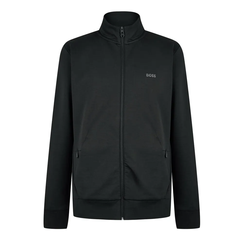 Boss Men's Skaz Full-Zip Fleece Hoodie, High Neck Design