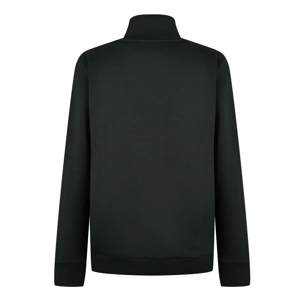 Boss Men's Skaz Full-Zip Fleece Hoodie, High Neck Design detail 2