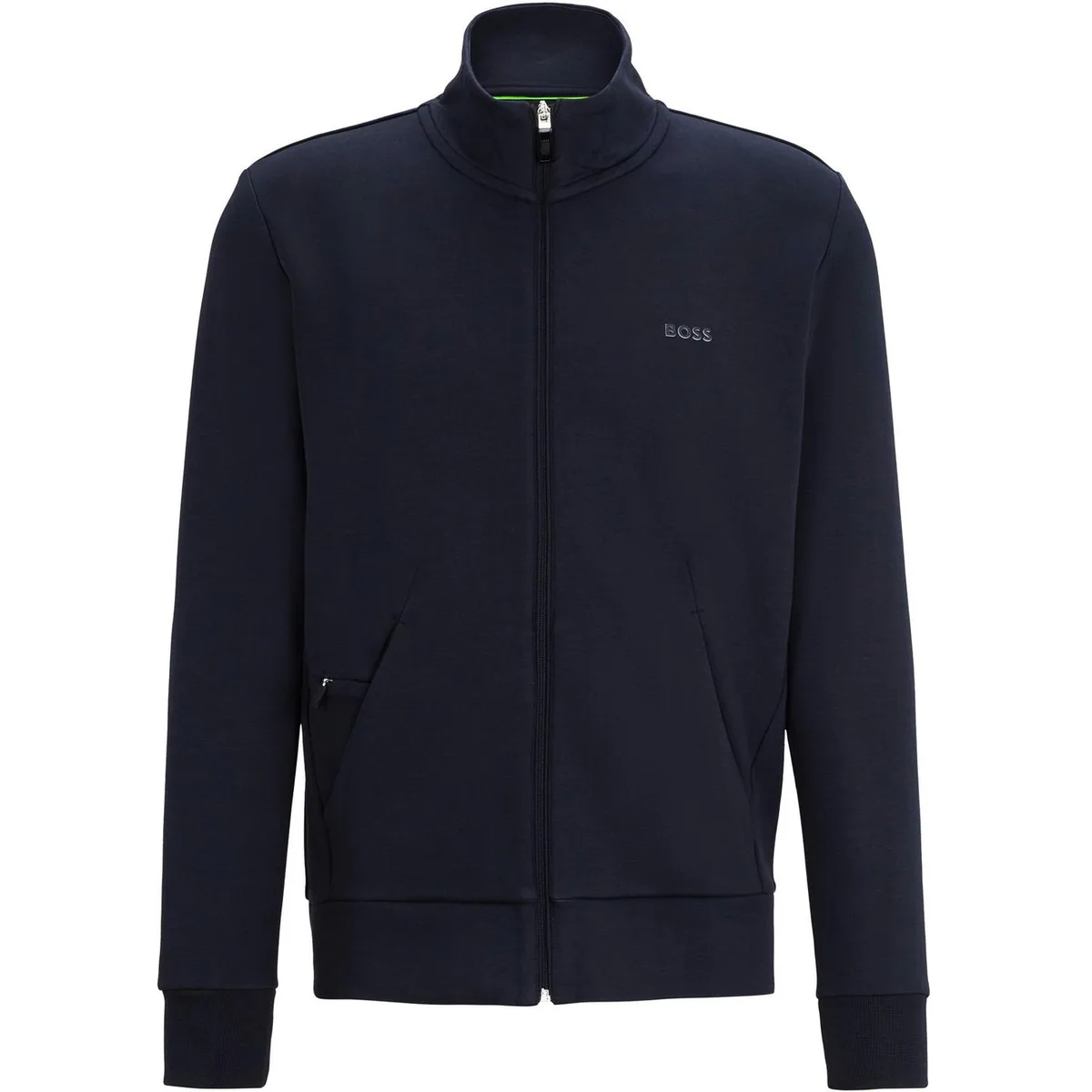 Boss Men's Skaz Full-Zip Fleece Hoodie, High Neck Design