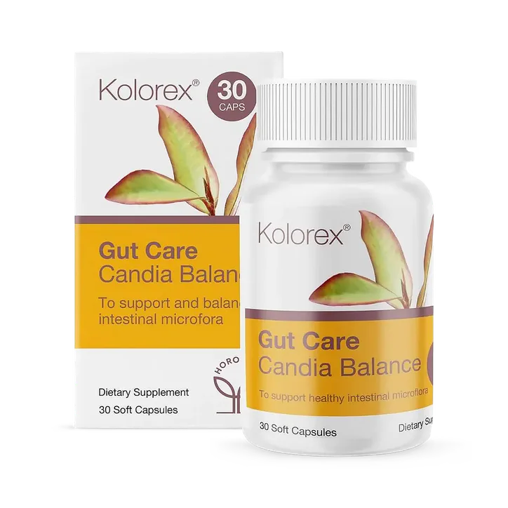 Kolorex Gut Care Candida Balance Soft Capsules 30