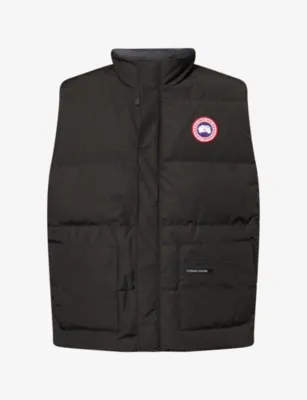 CANADA GOOSE Freestyle Logo-Patch Quilted Shell Gilet