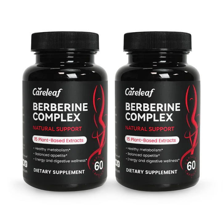 careleaf Berberine Complex Capsules 2 x 60 Capsules
