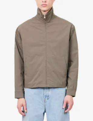 FRAME Funnel-Neck Nylon Jacket detail 3