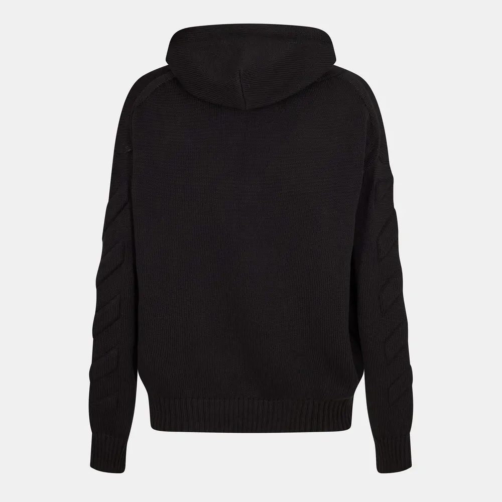 Off White Men's - Graphic Knitted Hoodie detail 2