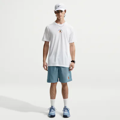 Nike NikeCourt Heritage Men's Dri-FIT Fleece Tennis Shorts - Smoky Blue in Smoky Blue – Nike men's and unisex