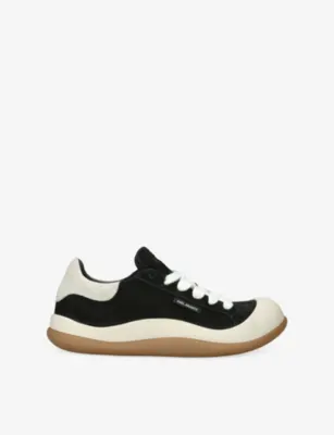 AXEL ARIGATO Squish Suede Trainers - EUR 44 / 10 UK MEN in BLACK/COMB – Mens | Trainers | Lace up trainers