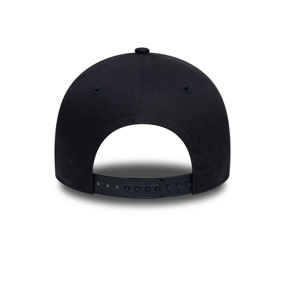New Era Visor Script Adjustable Baseball Cap detail 2