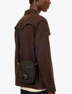 BARBOUR Field Waxed-Cotton Cross-Body Bag detail 3