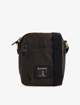 BARBOUR Field Waxed-Cotton Cross-Body Bag