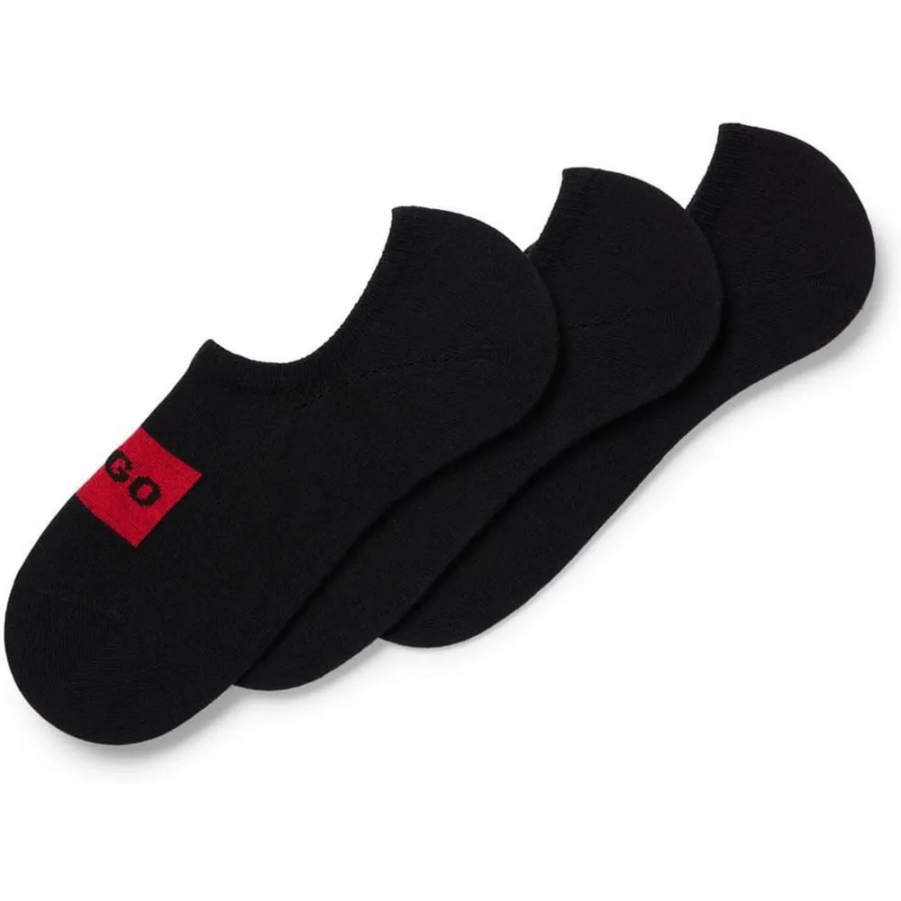 Hugo Hugo 3p Lc Label Cc 10251178 01 Crew Sock Mens detail 2
