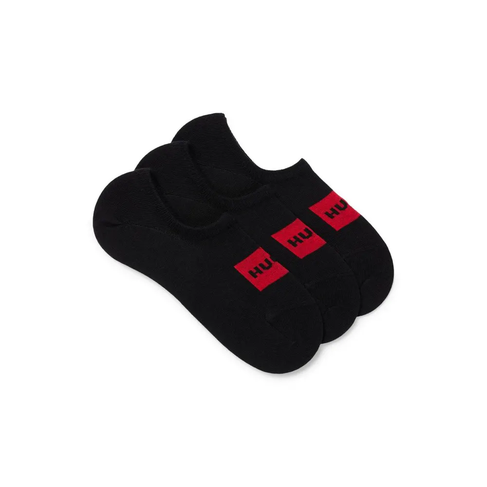 Hugo Hugo 3p Lc Label Cc 10251178 01 Crew Sock Mens