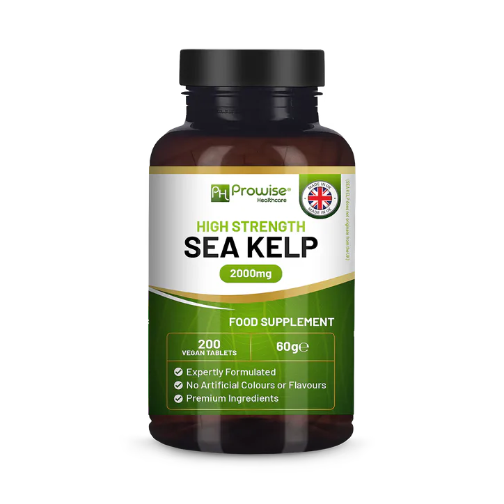 Prowise Healthcare Sea Kelp 2000mg 200 Vegan Tablets – Vitamins & Supplements > Supplements > Seaweed, Kelps and Aquaceuticals > Sea Moss
