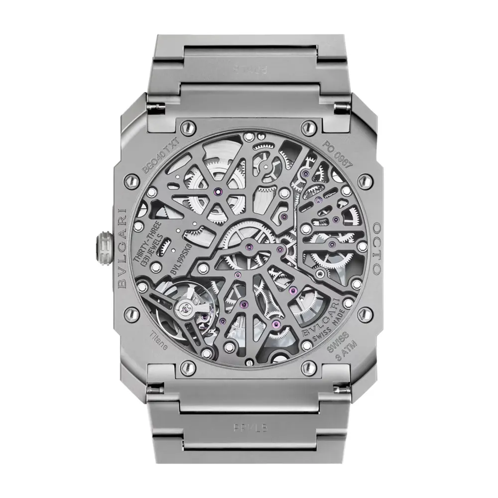 Bvlgari Octo Finissimo Watch 40mm in Grey, additional product view 3