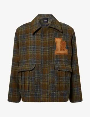 LABRUM LONDON Harris Work Tweed Wool Jacket in BROWN – Mens | Coats & jackets | Field Jackets