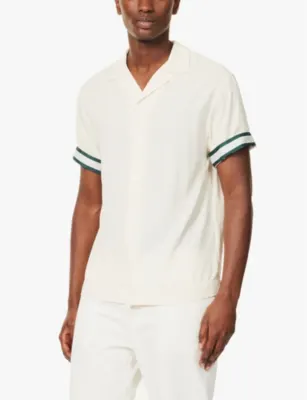 CHE Valbonne relaxed-fit woven shirt detail 3