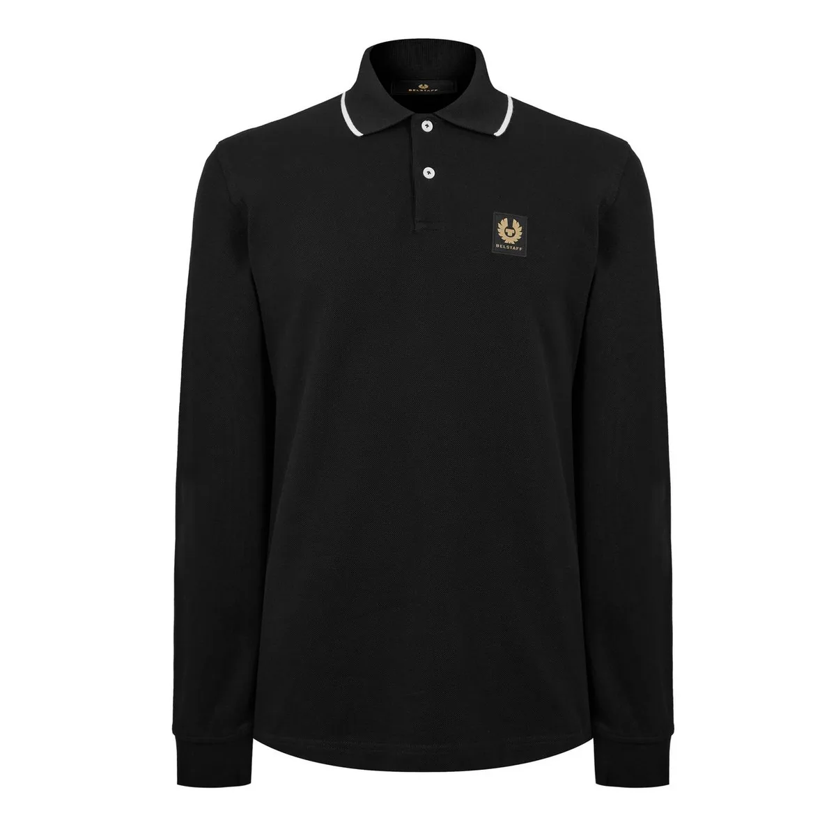 Belstaff Tip Long Sleeve Polo Shirt