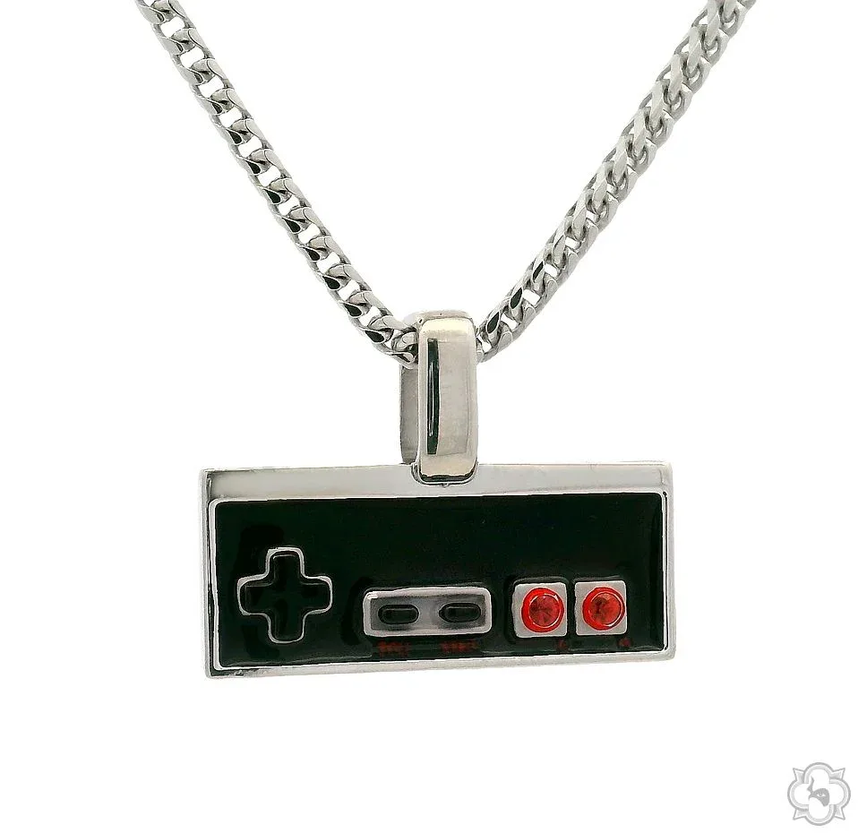 MARYAM - For Him SILVER Retro Player Pendant Set 70651 in 18 Inches – Pendant Set