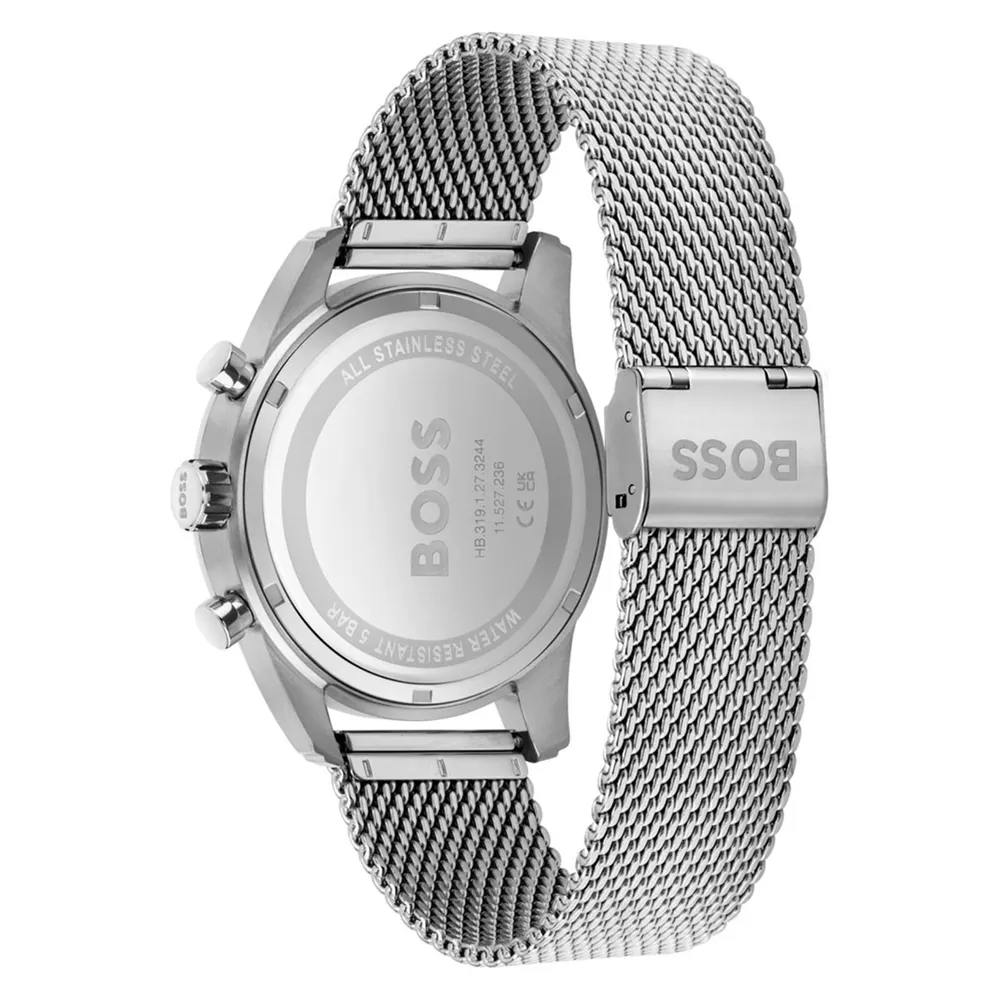 BOSS Sport Lux Skymaster Acier 44mm Mens Watch Green detail 3