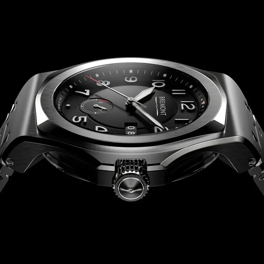 Bremont H1 Supernova 40mm Mens Watch - Pitch Black in Black, additional product view 2