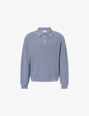 CARHARTT WIP Miles Long-Sleeve Knitted Polo Shirt