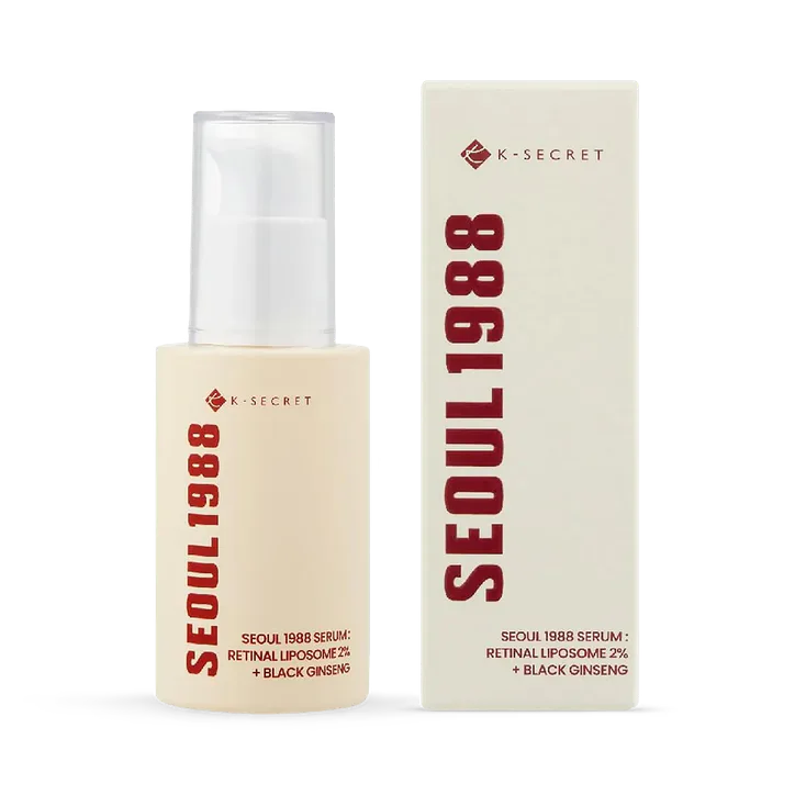KSECRET SEOUL 1988 Serum : Retinal Liposome 2% + Black Ginseng 30ml