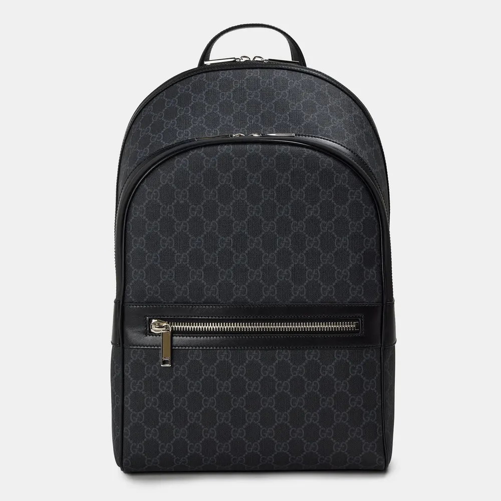 Gucci Men's GG Supreme Canvas Backpack