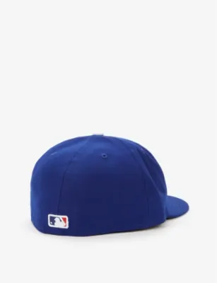 NEW ERA 59FIFTY LA Dodgers brand-embroidered woven baseball cap - 7 3/4 detail 3