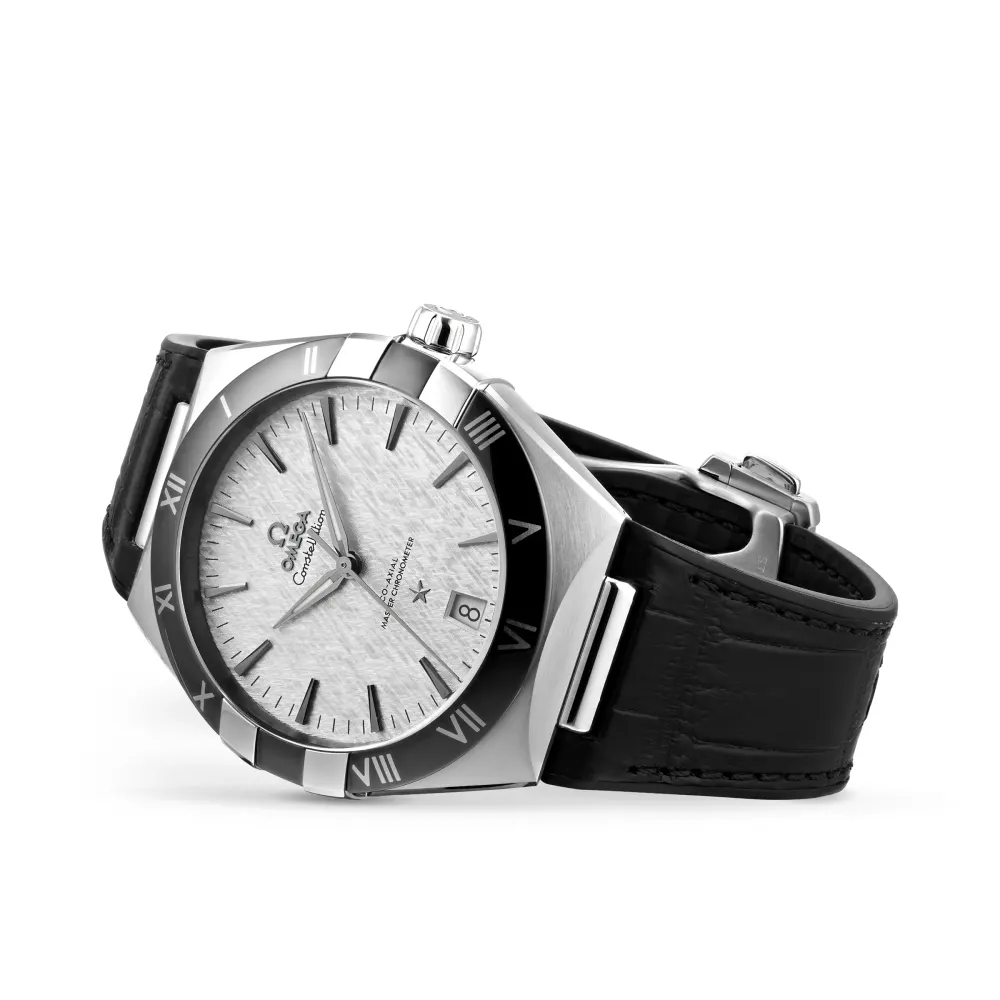 Omega Constellation Co-Axial Master Chronograph 41mm Mens Watch Black in Grey, additional product view 2