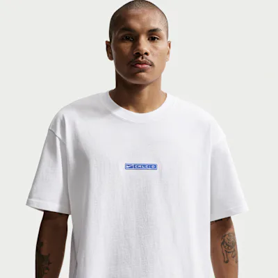 Nike Sportswear Men's T-Shirt - White/Hyper Royal
