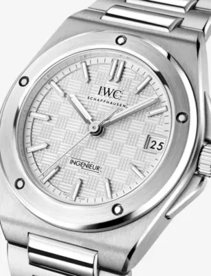 IWC Ingenieur Stainless-Steel Automatic Watch 35.1mm in STEEL, additional product view 2