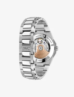IWC Ingenieur Stainless-Steel Automatic Watch 35.1mm in STEEL, additional product view 3