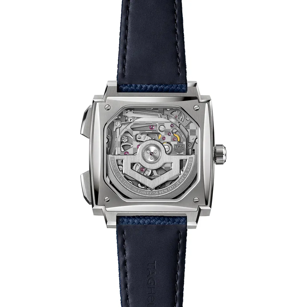 TAG Heuer Monaco Evergraph 40mm Mens Watch in Transparent, additional product view 3
