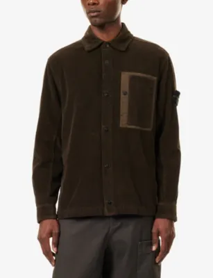 STONE ISLAND Corduroy 800 Cotton Overshirt detail 3