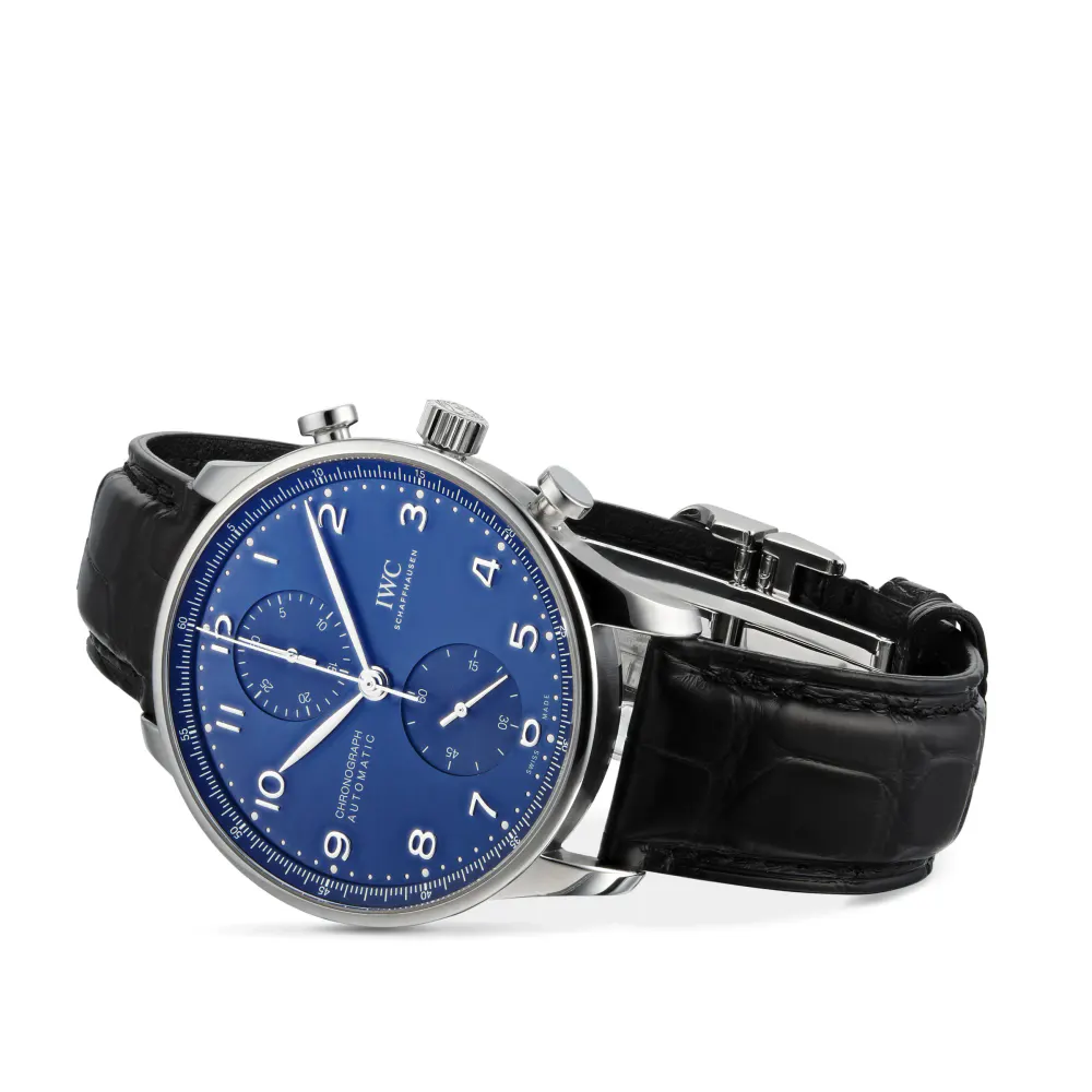 IWC Portugieser Chronograph detail 2