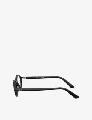 RAY-BAN RB7265 Oval-Frame Acetate Optical Glasses detail 2