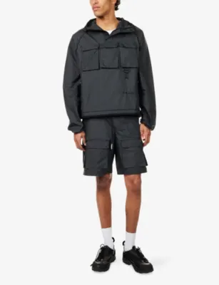 REESE COOPER Tahoe Check-Print Ripstop Cargo Shorts detail 2