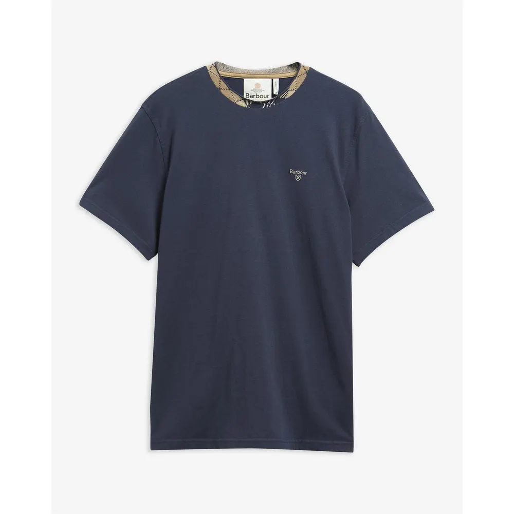 Barbour Men's Stanford Barbour Modern Heritage Cotton T-Shirt detail 2