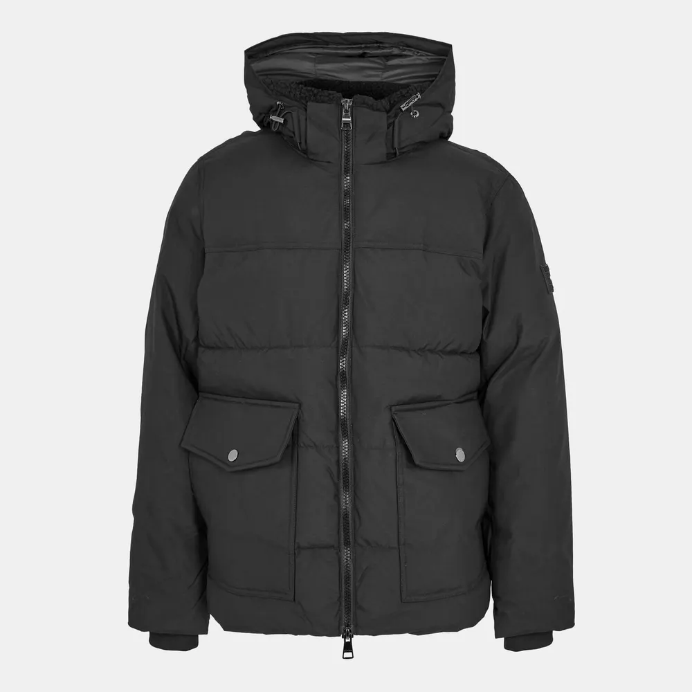 Tommy Hilfiger Men's Rockie Utility Medium-Weight Insulated Medium Puffer Jacket
