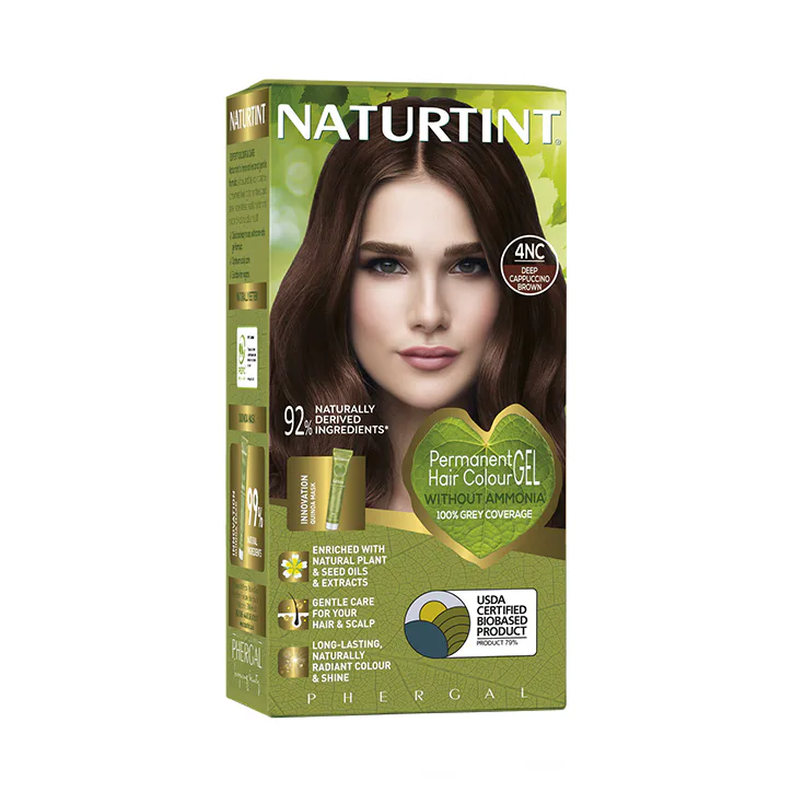Naturtint Permanent Hair Colour Gel 4NC (Deep Cappucino Brown)
