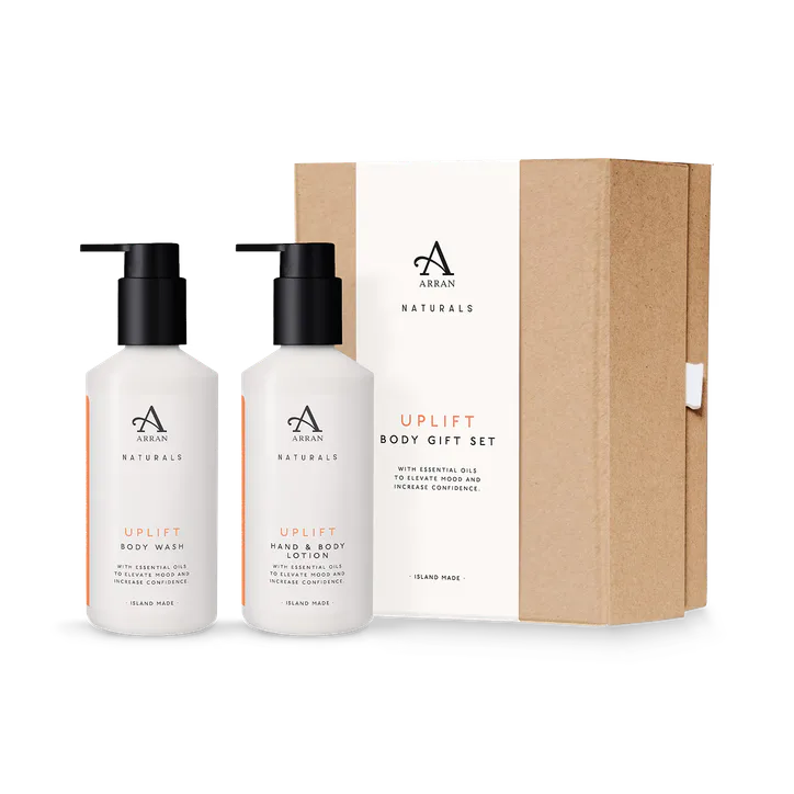 ARRAN Naturals Uplift - Bergamot & Grapefruit Body Gift Set