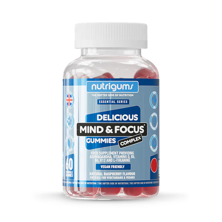 Nutrigums MND & FCS CMPLX 60 G - NUTRIGUMS MIND & FOCUS COMPLEX 60 GUMMIES – Vitamins & Supplements > Vitamins > Vitamin B > Vitamin B12
