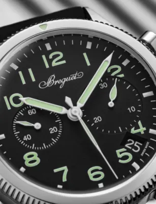 BREGUET Type XX Chronographe 2067 Automatic Watch in STEEL, additional product view 2