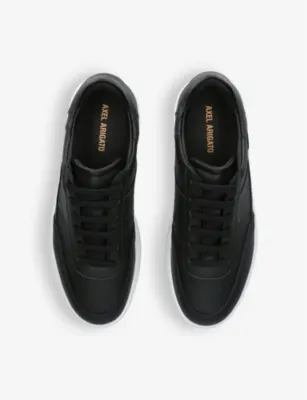 AXEL ARIGATO Orbit Vintage contrast-panel leather trainers - EUR 42 / 8 UK MEN in BLK/WHITE, additional product view 2