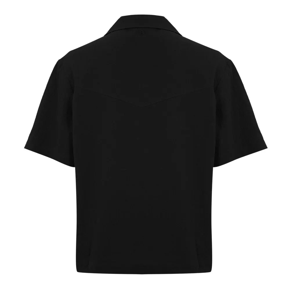 The Couture Club Men's Patterned Short Sleeve Shirt detail 2